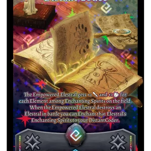 Elestrals TCG Creator Promo Distant Codec Artifact Rune